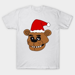 Five Nights At Freddy's Inspired Santa Claus FNAF Freddy Fazbear T-Shirt